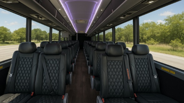 berwyn 15 passenger minibus inside