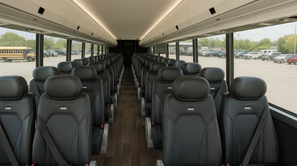 berwyn 18 passenger minibus inside