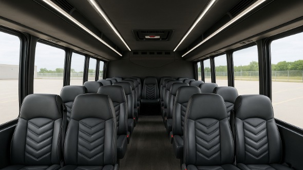 berwyn 35 passenger minibus inside