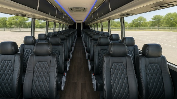 berwyn 56 passenger charter bus rental