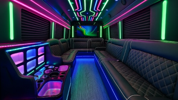 berwyn party bus rental inside